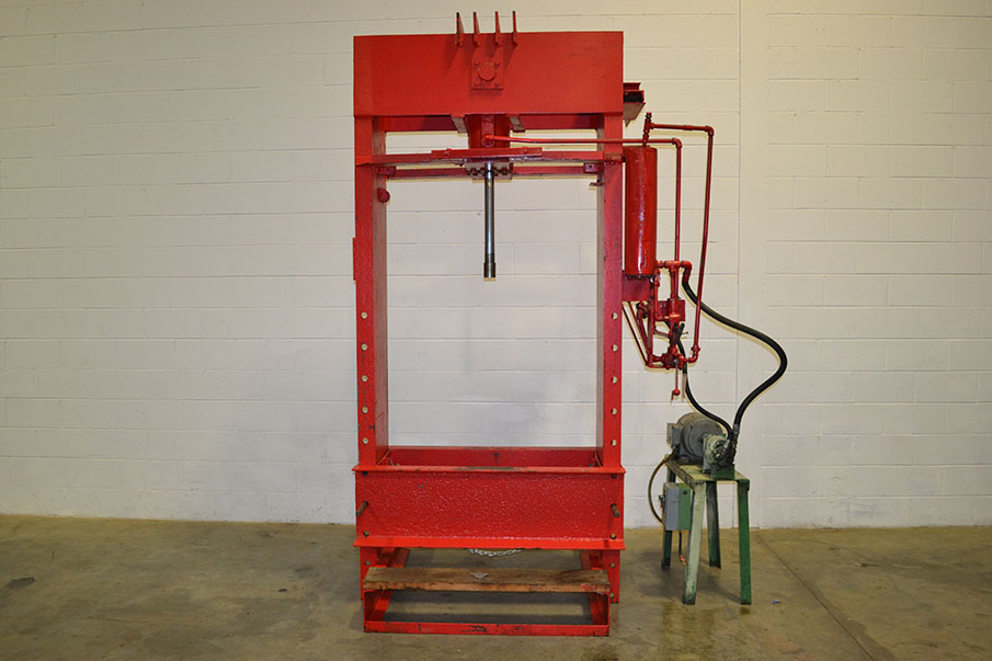Large Industrial Sized Motorized Hydraulic H-Frame Press