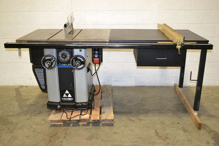 Delta 36L300 10″ Left Tilt Table Saw / Unisaw, 1PH The Equipment Hub