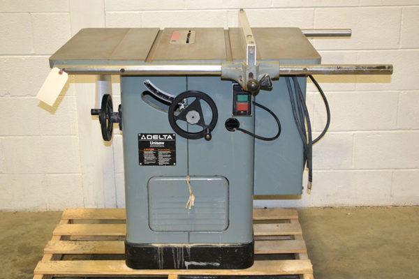 Delta 34-802 10″ Table Saw / Unisaw, 1PH - The Equipment Hub