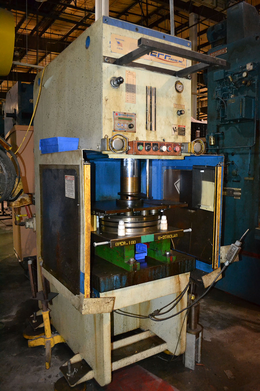 Neff DF75-15M 75 Ton Hydraulic Press
