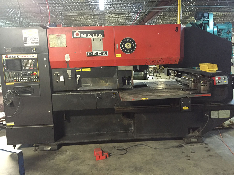 Amada PEGA 204040 20 Ton CNC Turret Punch Press