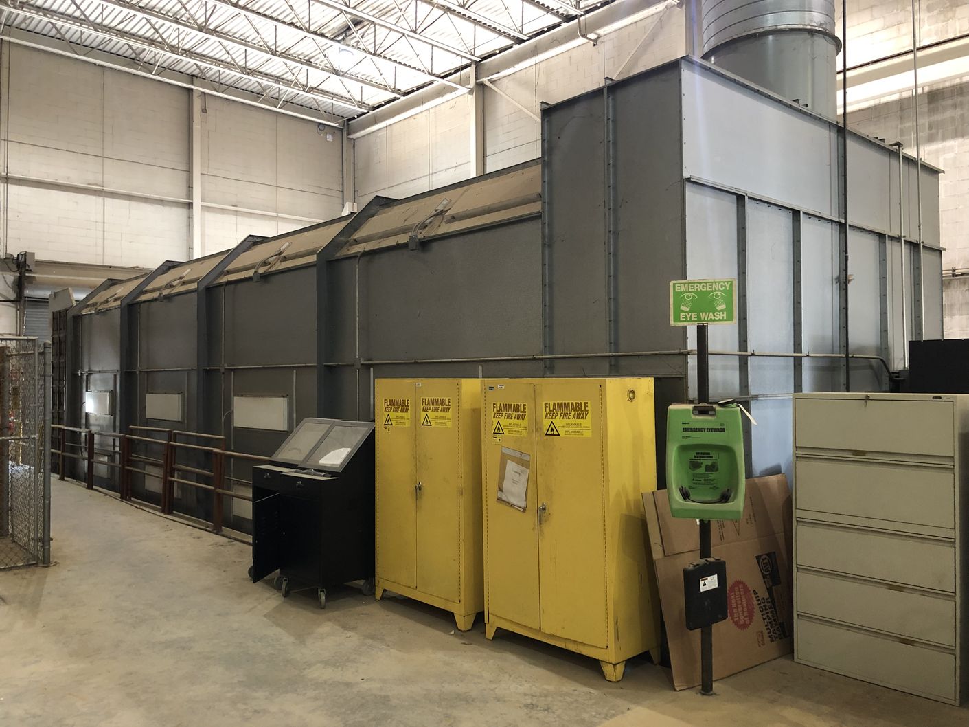 JBI T44SBS 16' W x 44' D x 16' H Truck Spray Booth The Equipment Hub