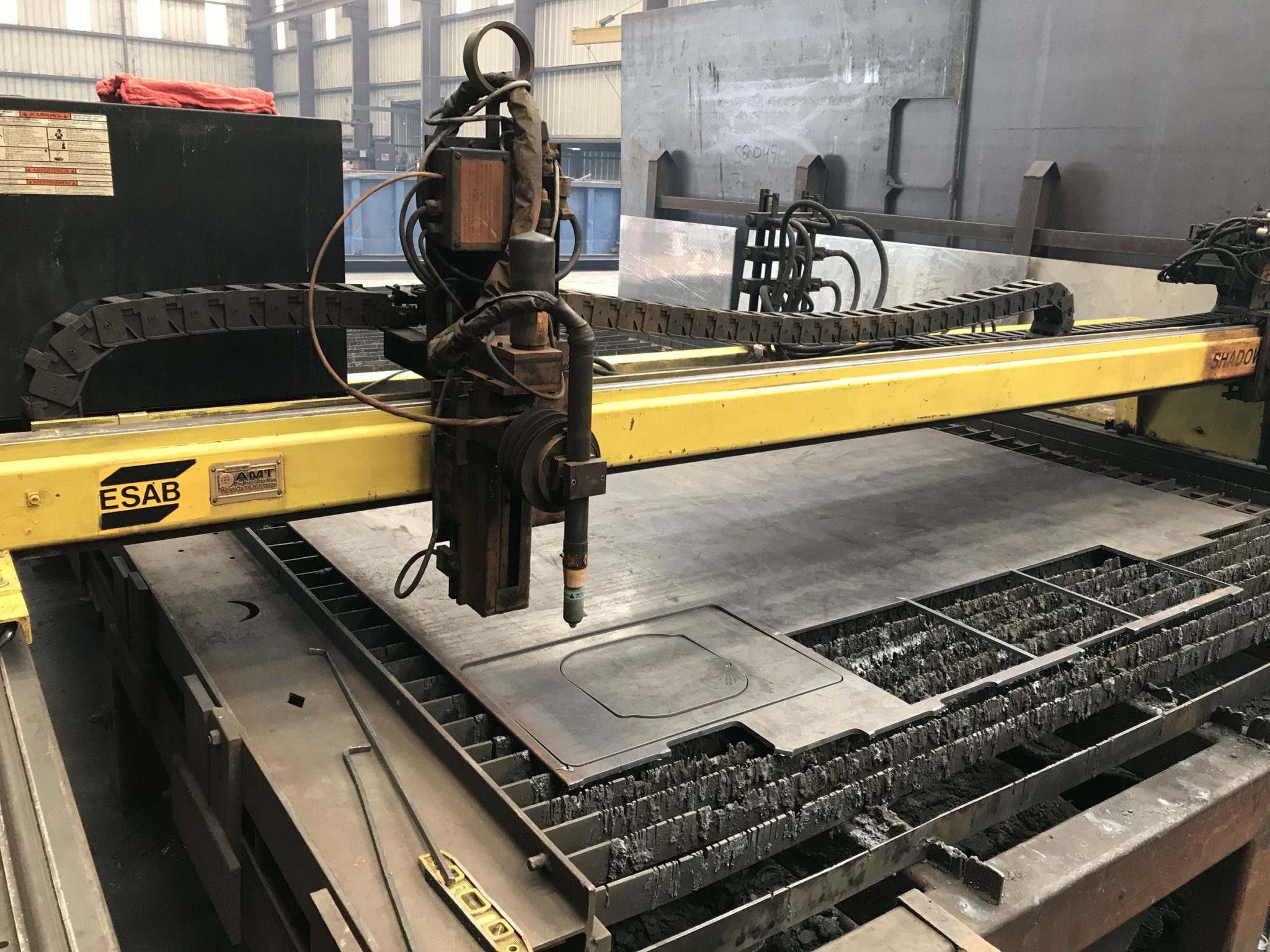 Esab Shadow 210 10' x 24' CNC Plasma Table w/ Upgraded Controller