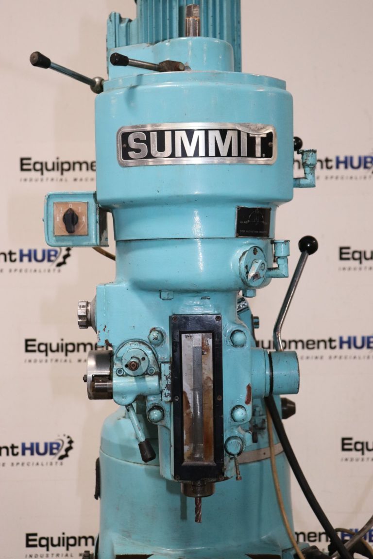 Summit V244 10" x 44" Vertical Milling Machine The Equipment Hub