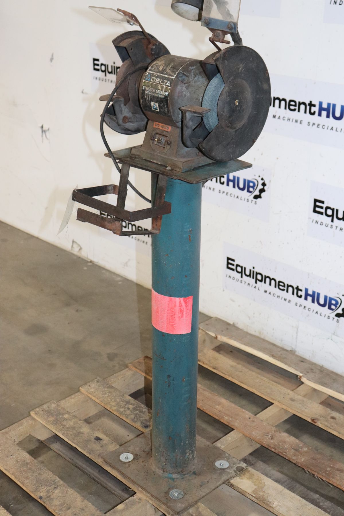 Delta 23840 8" Bench Grinder with Stand The Equipment Hub