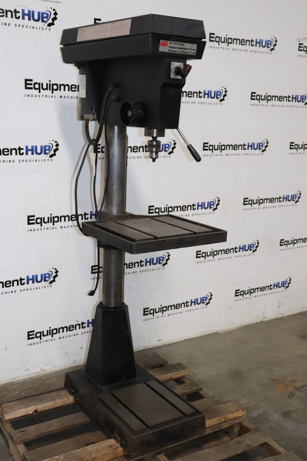 Dayton 9BRF4 20" 1HP Floor Drill Press The Equipment Hub