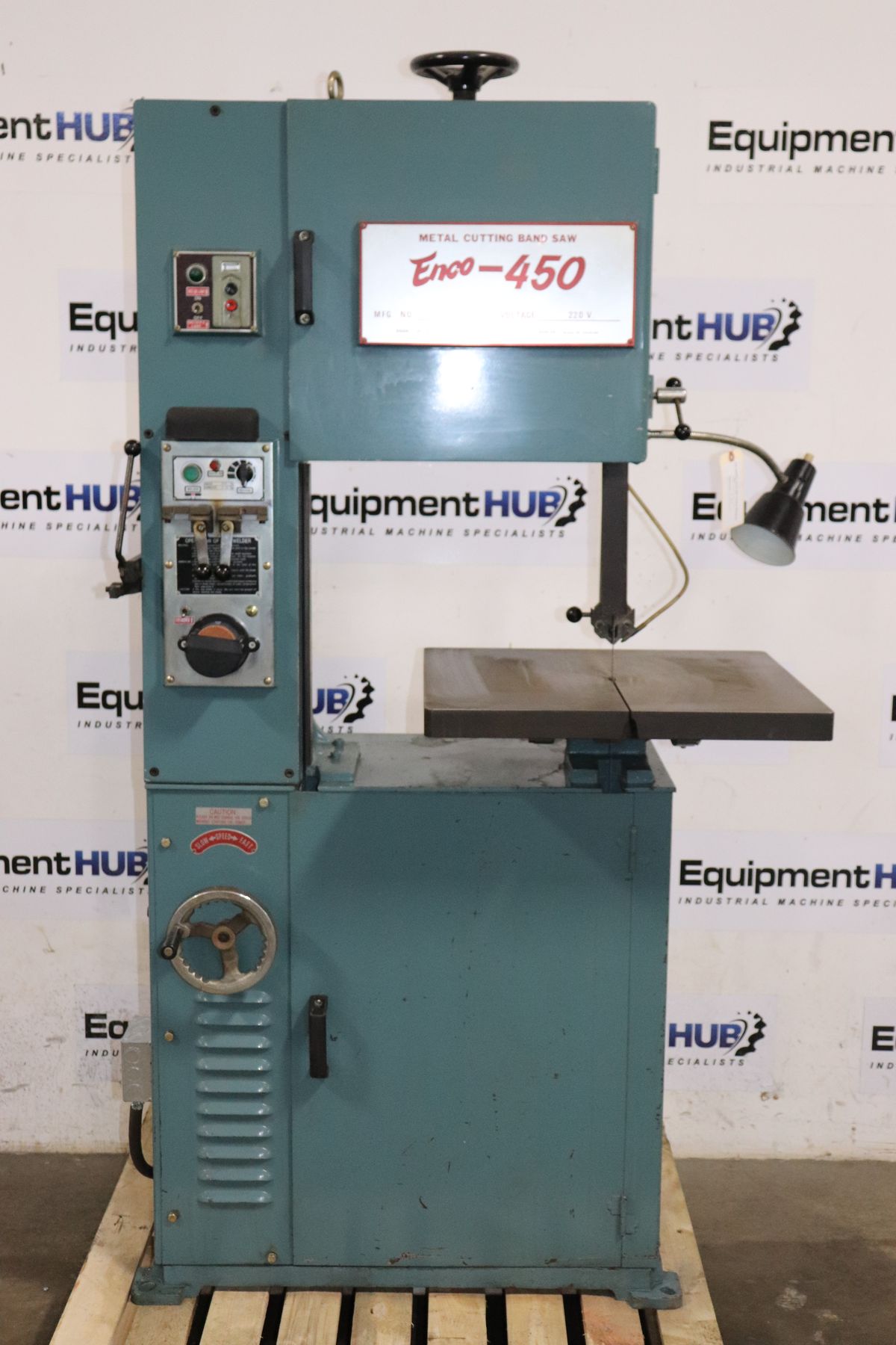 Enco 450 18" Variable Speed Vertical Band Saw The Equipment Hub