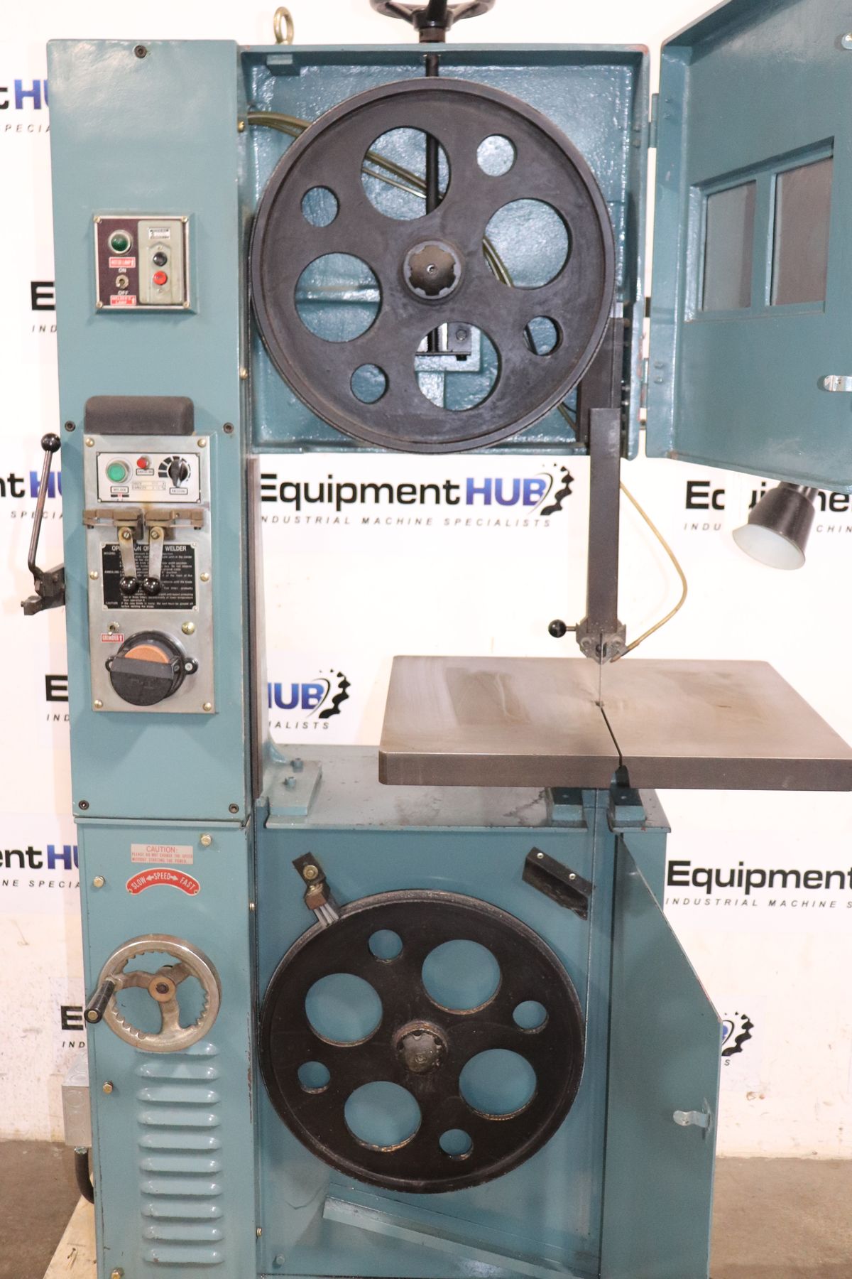 Enco 450 18" Variable Speed Vertical Band Saw The Equipment Hub