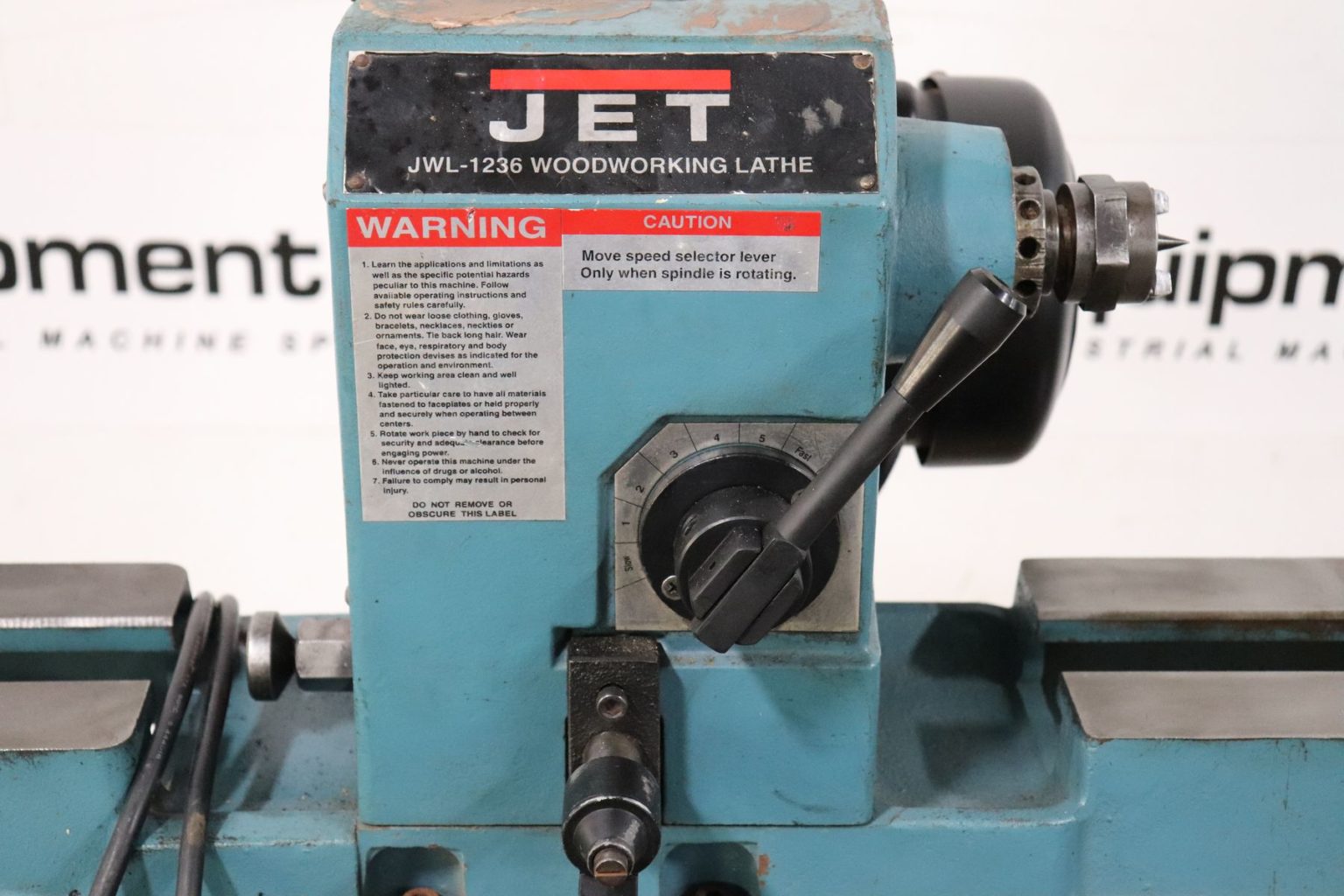 Jet JWL1236 12" x 341/2" Variable Speed Wood Lathe with Stand The