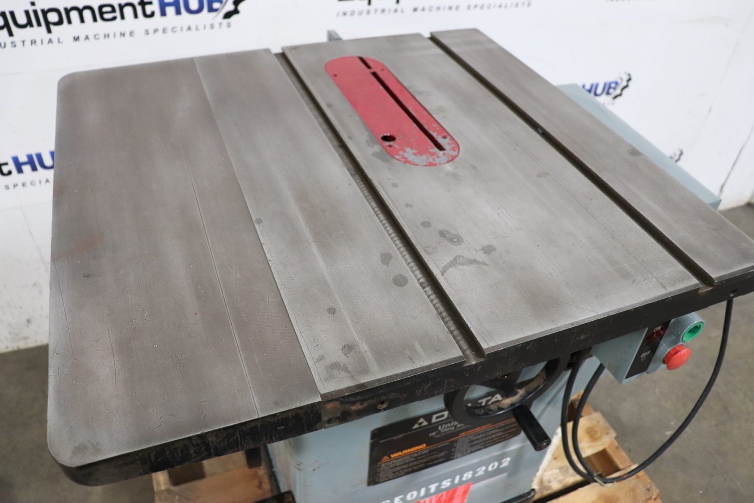 Delta 36812 10" 3HP Right Tilt Table Saw, Unisaw The Equipment Hub