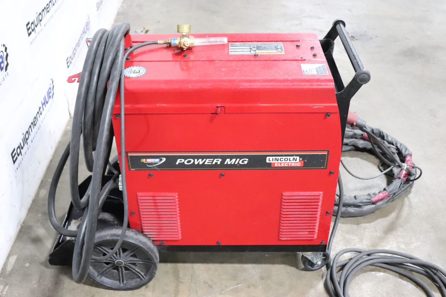 Lincoln Electric Power Mig 350MP MultiProcess Welder w/ Python Push