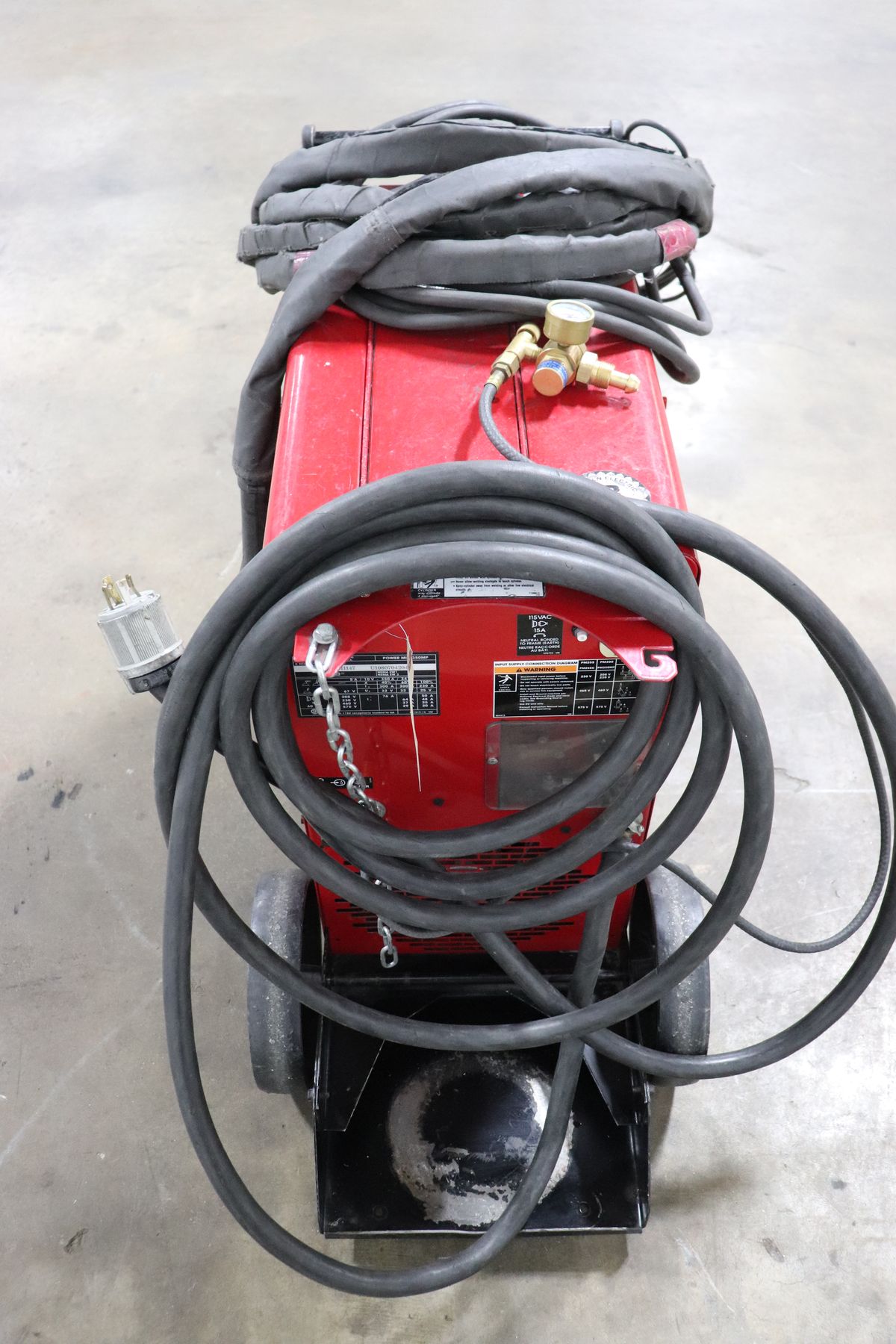 Lincoln Electric Power Mig 350mp Multi Process Welder W Python Push Pull Gun K2403 1 The 1147