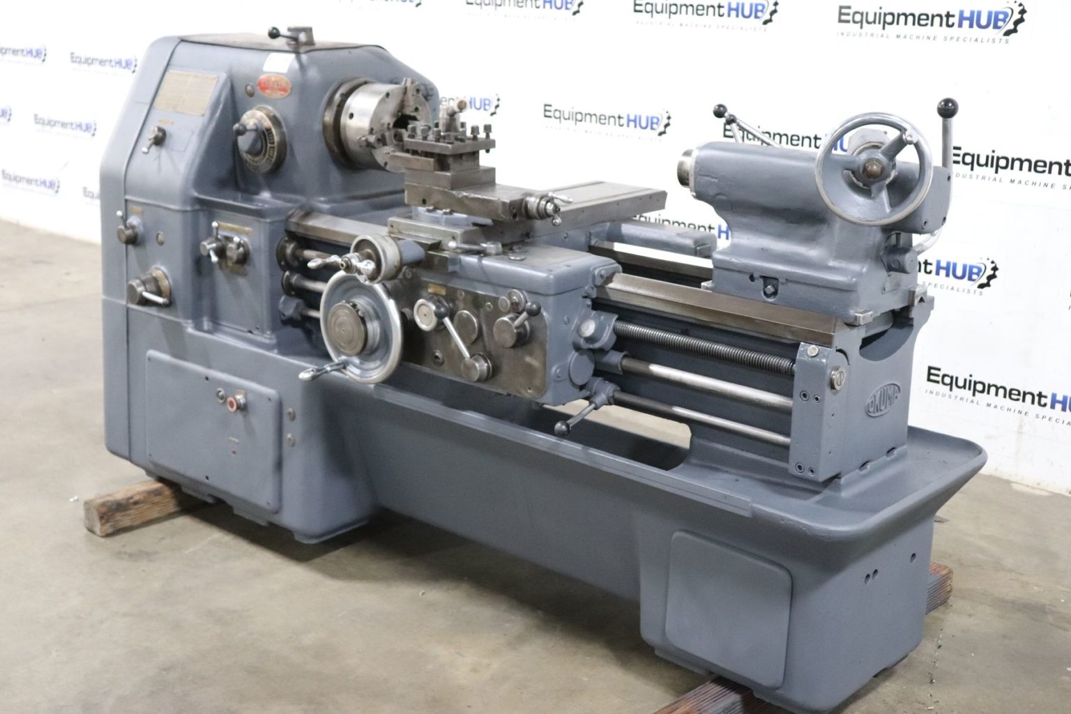 Okuma LS 18″ x 36″ Heavy Duty Geared Head Engine Lathe The Equipment Hub
