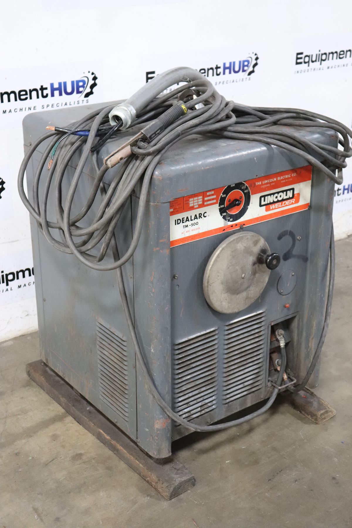 Lincoln Idealarc TM500 AC Arc 500 Amp Stick Welder, 1PH The