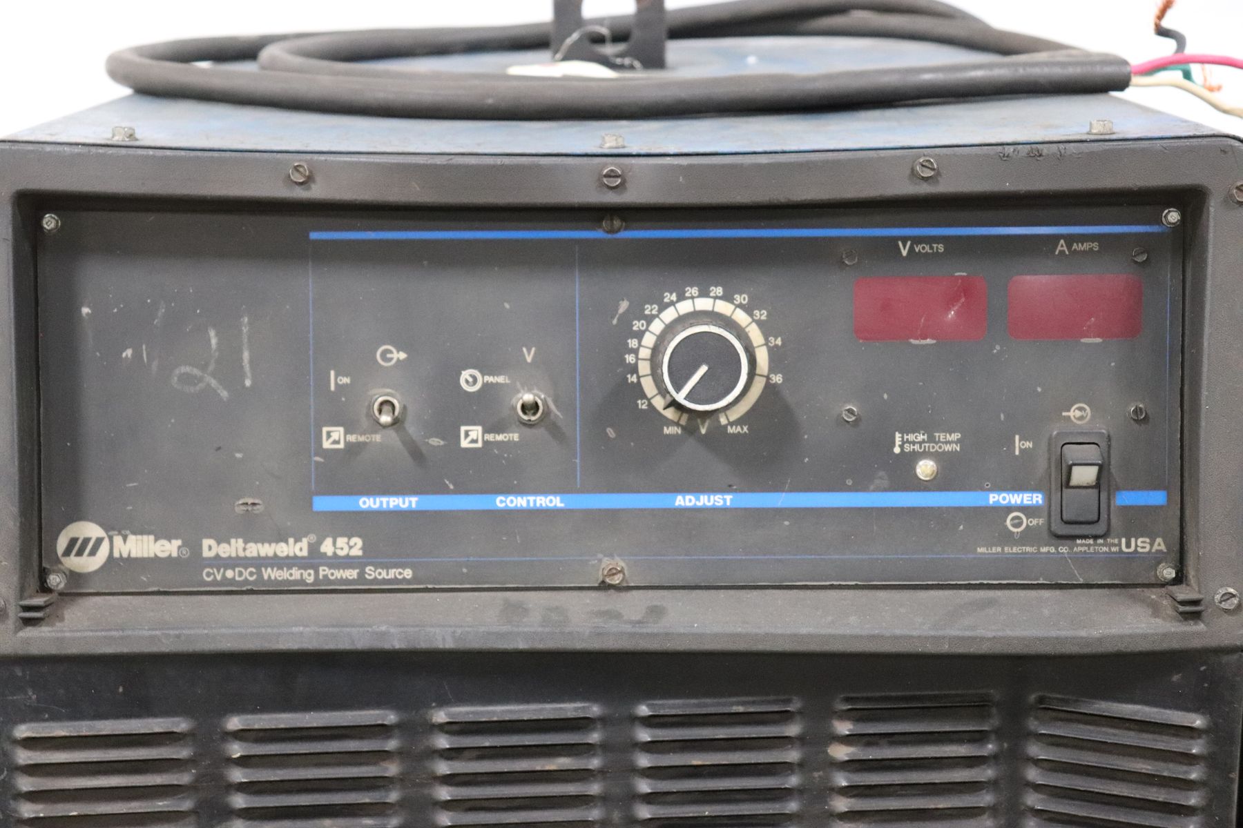 Miller Deltaweld 452 CV DC Welding Power Source, Welder - The Equipment Hub