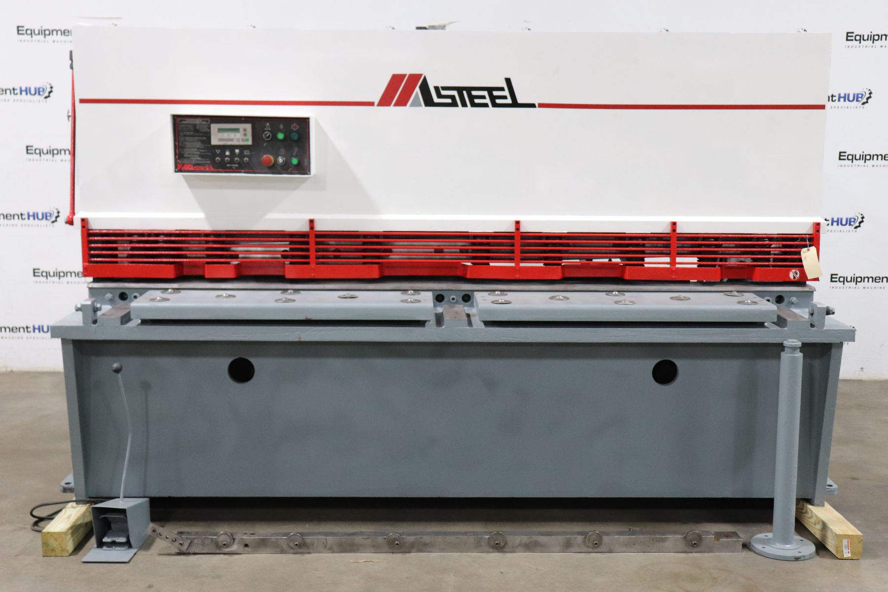 Masteel MSH-08375 8′ x 3/8″ CNC Hydraulic Swing Beam Shear