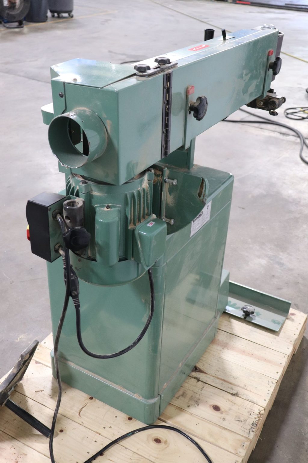 General International 15005M1 6" x 89" Edge Belt Sander The