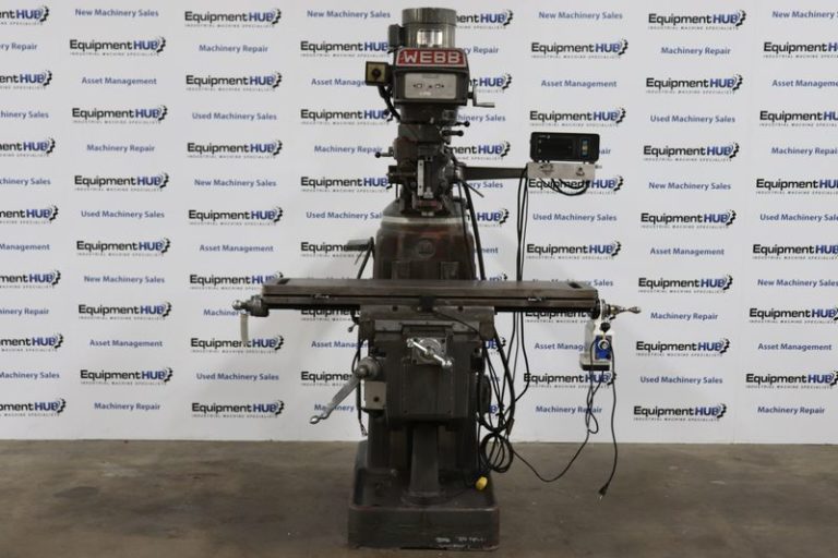 b Champ 10" x 50" Variable Speed Vertical Milling machine w/ DRO