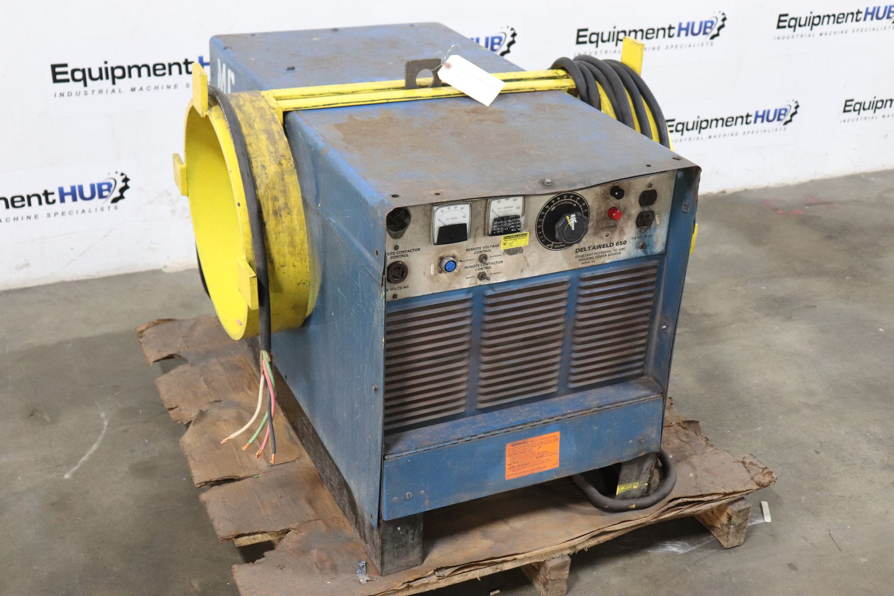Miller Deltaweld 650 DC Arc Welding Power Source, 650 Amp - The ...
