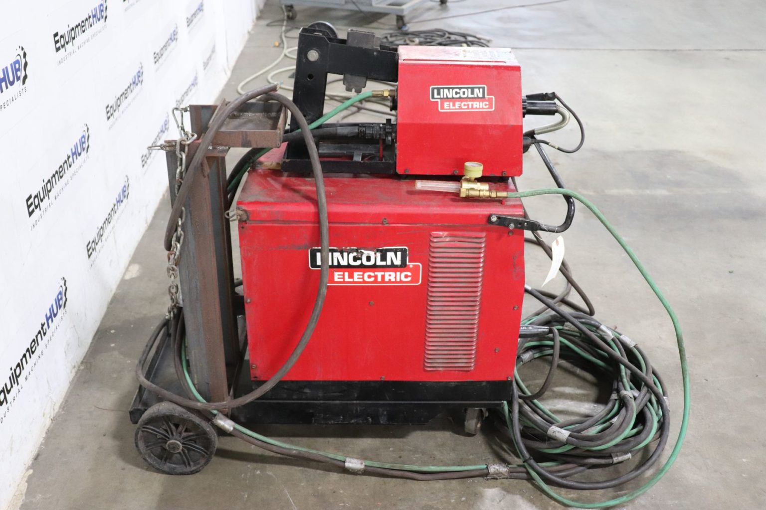 Lincoln CV305 Mig Welder w/ LF72 Wire Feeder The Equipment Hub