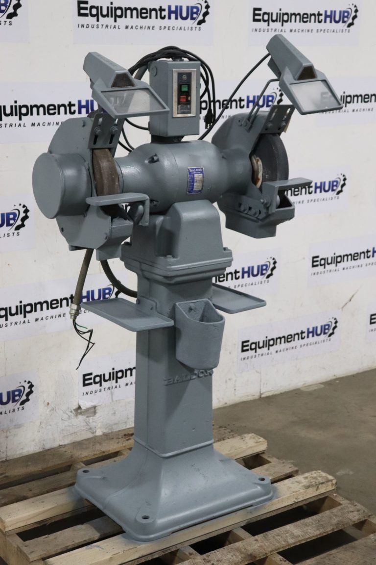 Baldor 1215W Industrial 12" 2HP Pedestal Grinder / Buffer with Stand The Equipment Hub