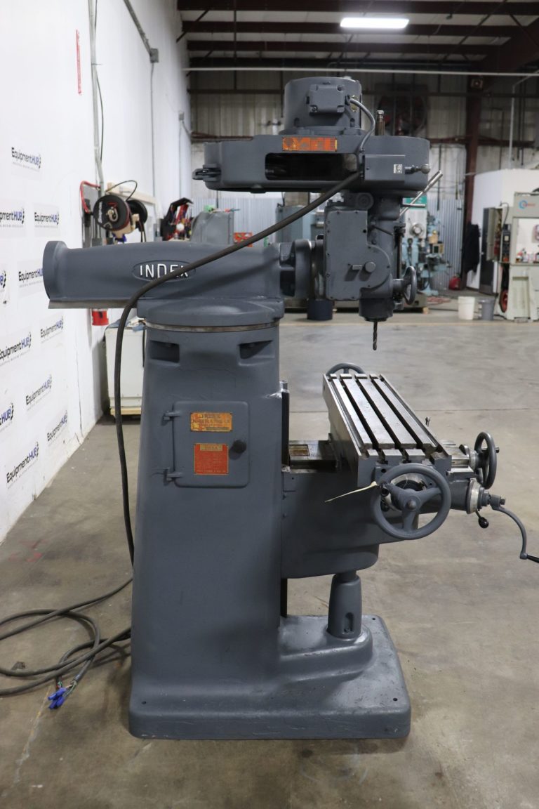 Index Wells 645 9" x 40" Vertical Milling Machine The Equipment Hub