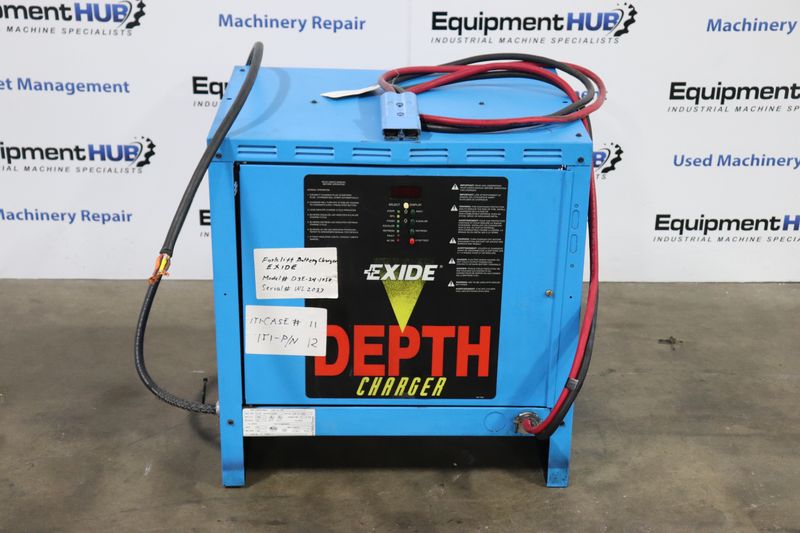 Exide D3E-24-1050 48V Forklift Battery Charger, 1050 . - The Equipment  Hub