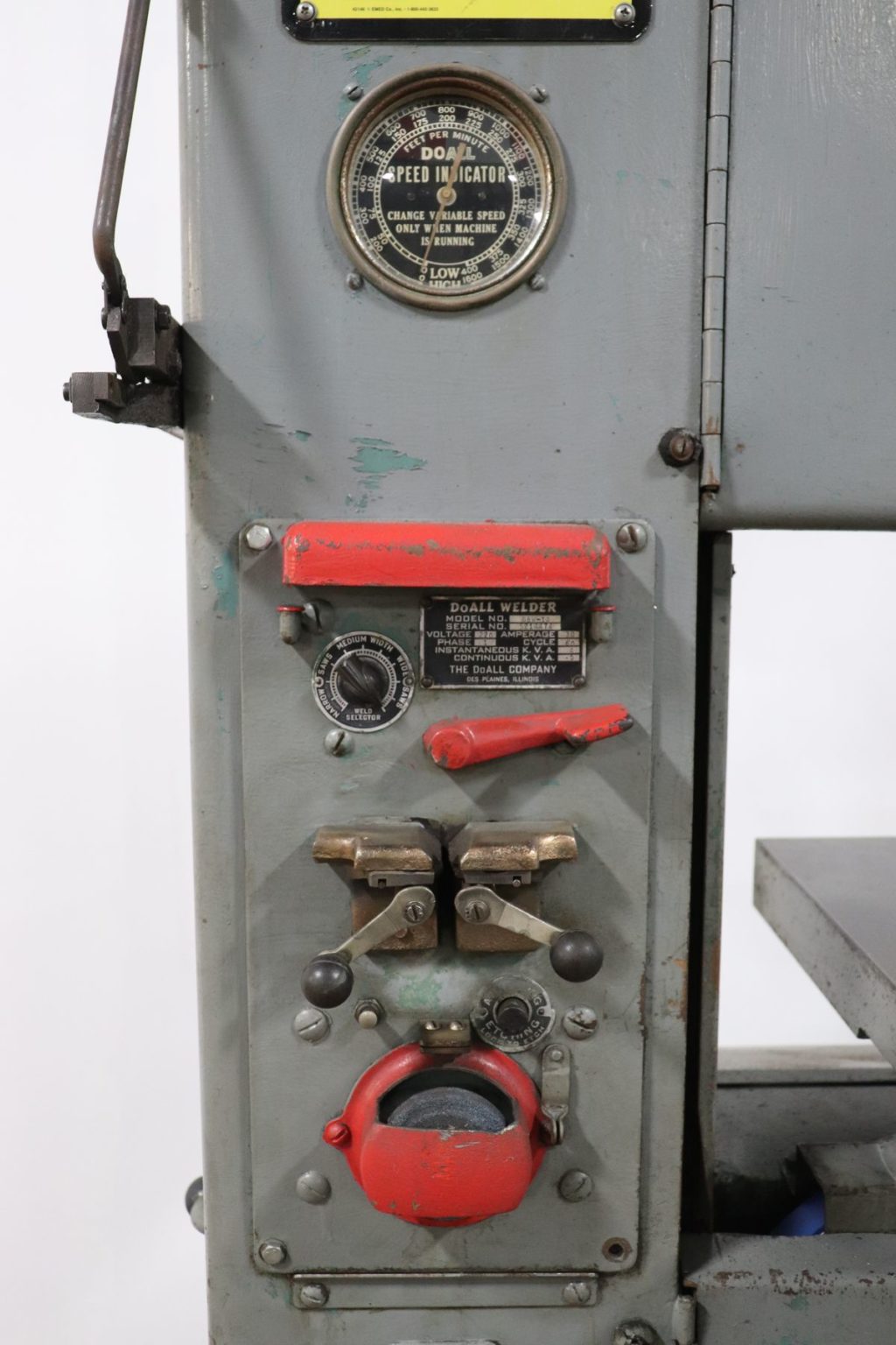 DoAll ML 16" Variable Speed Vertical Band Saw The Equipment Hub