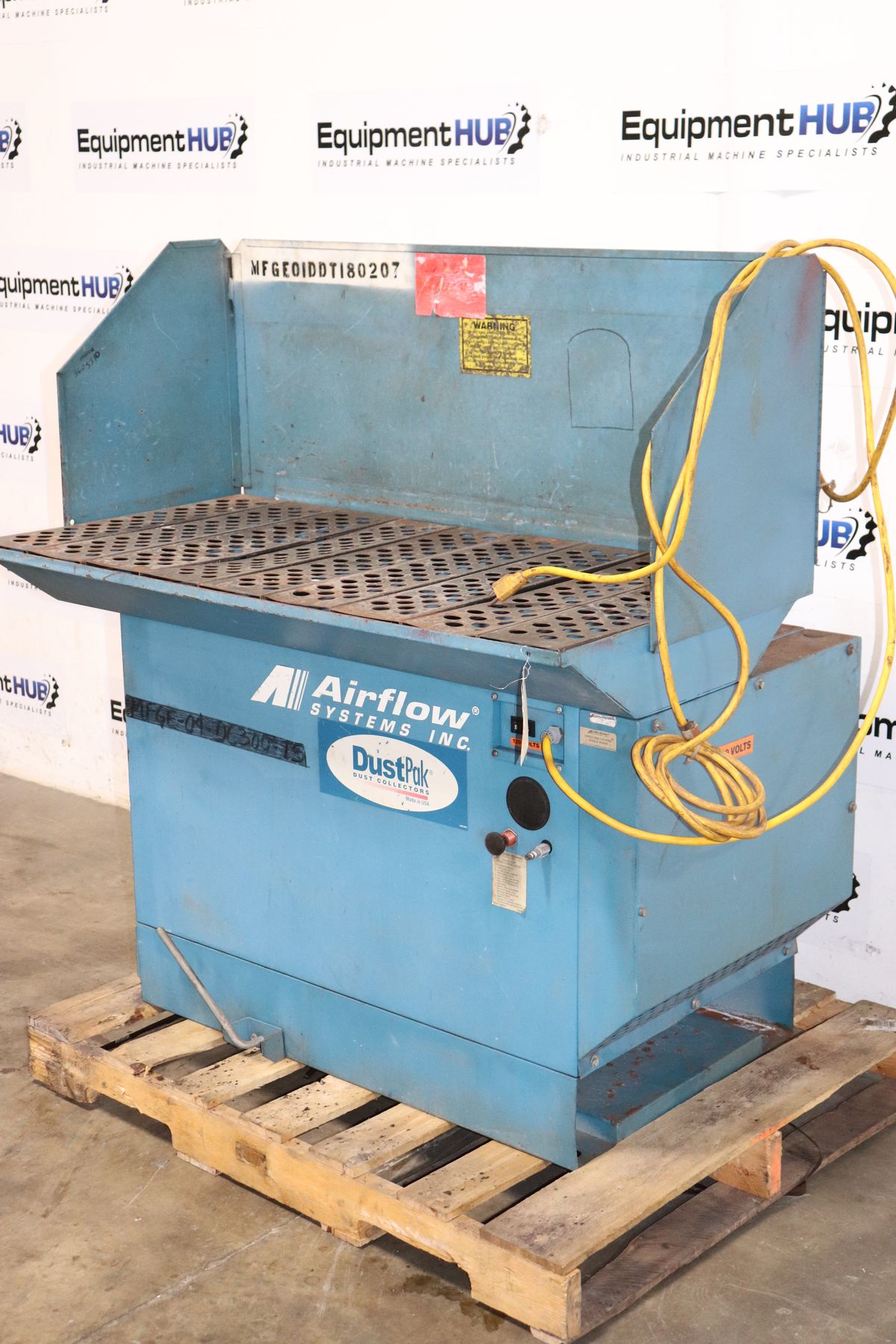 Airflow Systems DTH1700STD 48" x 24.5" 1.5HP Downdraft Table The Equipment Hub