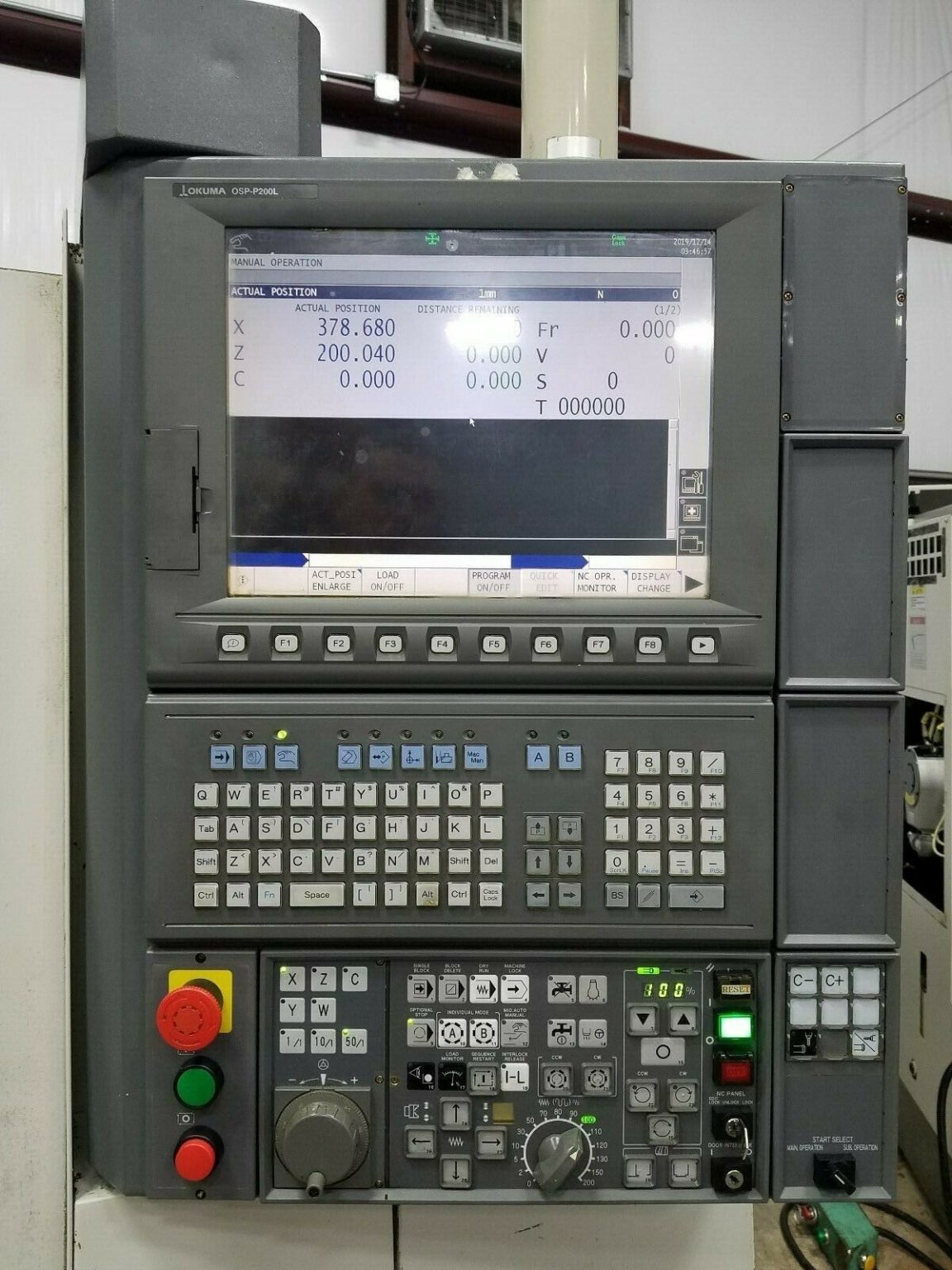 Okuma LB2000 EX Space Turn CNC Lathe w/ Live Tooling - The Equipment Hub