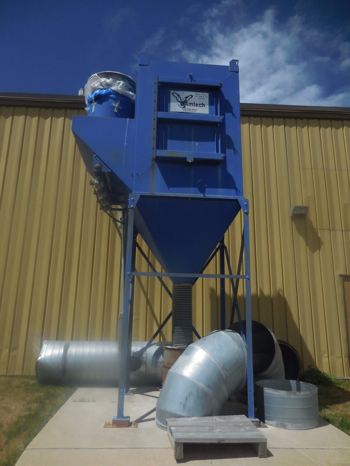 Amtech AT16 12,000 CFM Dust Collection System The Equipment Hub