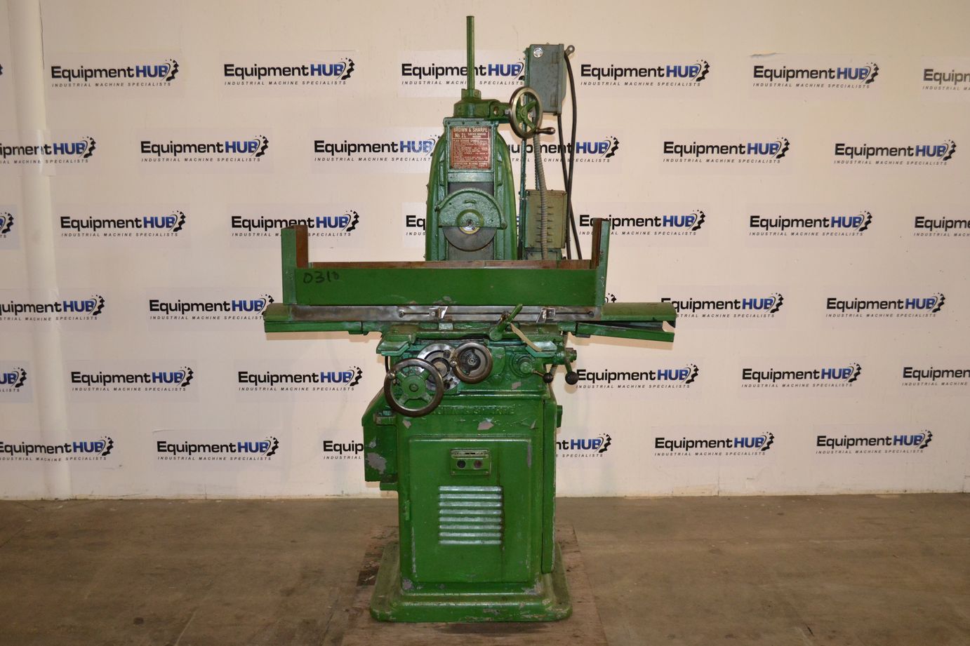 Brown & Sharpe No. 2L 6" x 18" Semi-Automatic Mechanical Surface Grinder, Vintage Machinery