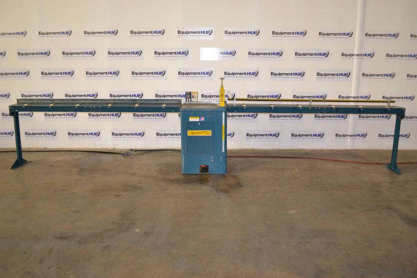 Whirlwind 212R 18" Cut Off, UpCut Saw w/ Infeed - Outfeed Tables