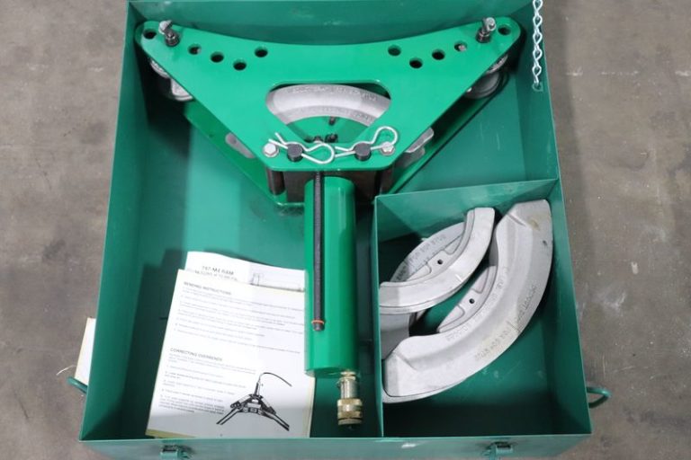 Greenlee 880 1/2" Thru 2" Rigid OneShot Hydraulic Conduit Bender The Equipment Hub