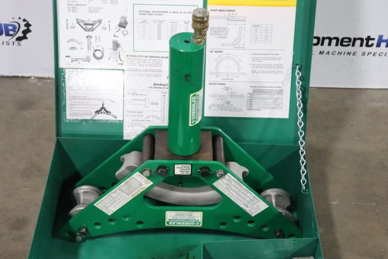 Greenlee 880 1/2" Thru 2" Rigid OneShot Hydraulic Conduit Bender The Equipment Hub