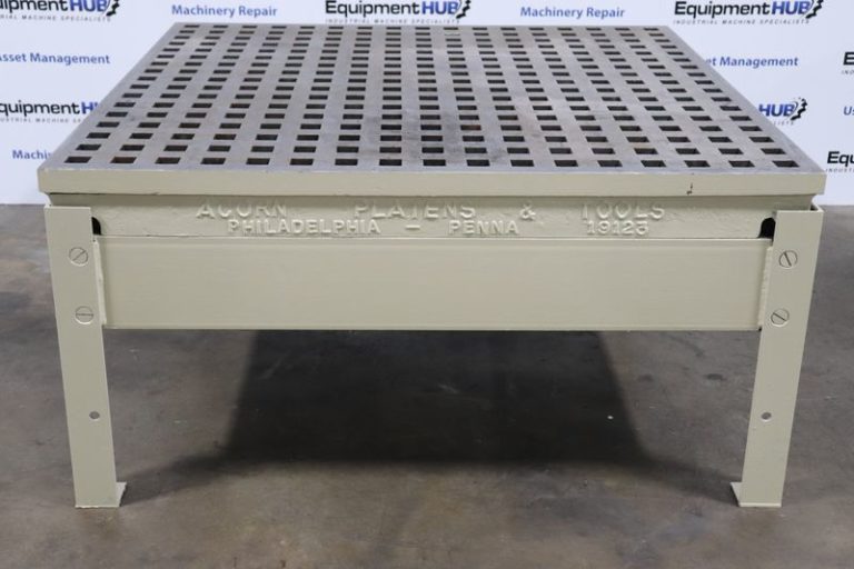 Acorn 5' x 5' Cast Iron Welding Platen Layout Table, 60