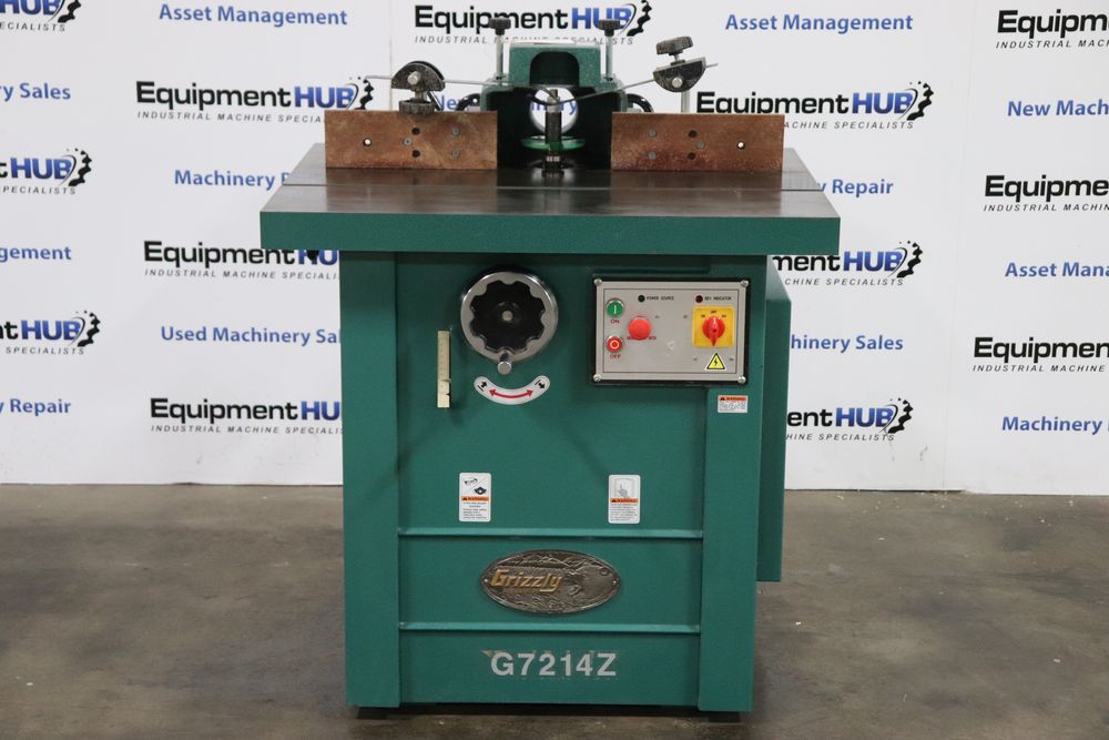 Grizzly G7214Z 7.5HP Spindle Shaper - The Equipment Hub