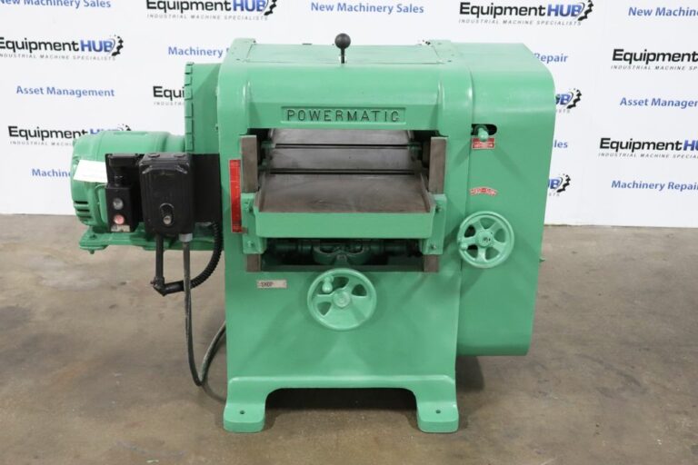 Powermatic E16 16" 5HP Straight Knife Planer The Equipment Hub