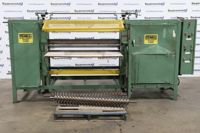 Pontotoc Roll Splitter / Skiver Machine, Horizontal Foam Cutting