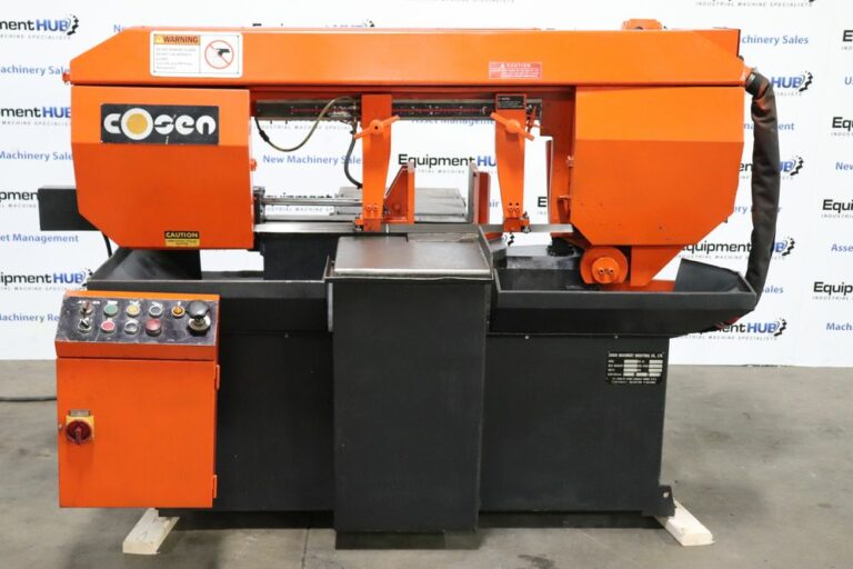 Cosen SH-500M 13" Semi-Automatic Hydraulic Mitering Horizontal Band Saw
