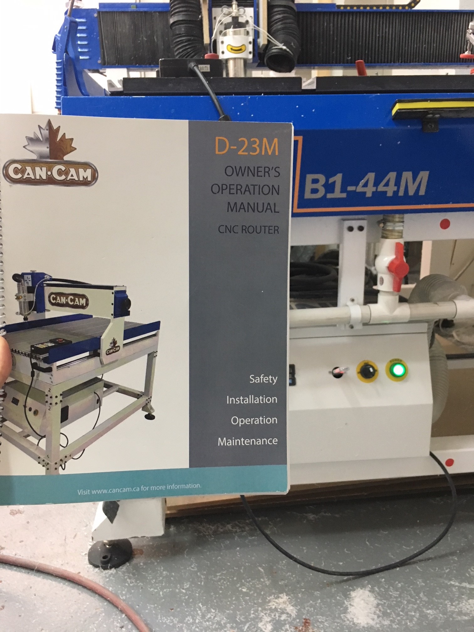 CanCam B1-44M 4' X 4' CNC Router - The Equipment Hub