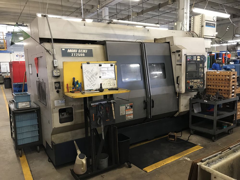 Mori Seiki ZT2500Y CNC Live Tool 4 Axis Twin Turret Lathe - The