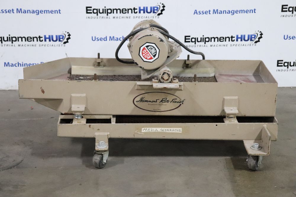 Hammond Roto Finish Vibratory Media Separator The Equipment Hub
