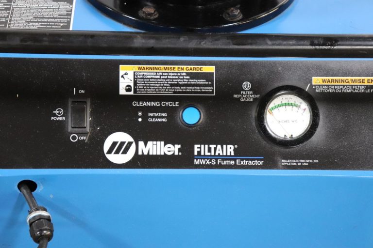 Miller MWXS Fume Extractor w/ 10 Ft Arm The Equipment Hub