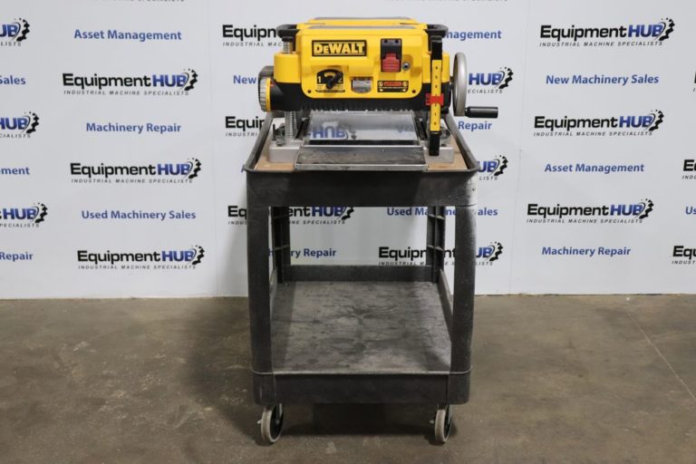 Dewalt DW735 Portable 13" Planer with Feed Tables, Cart The Equipment Hub