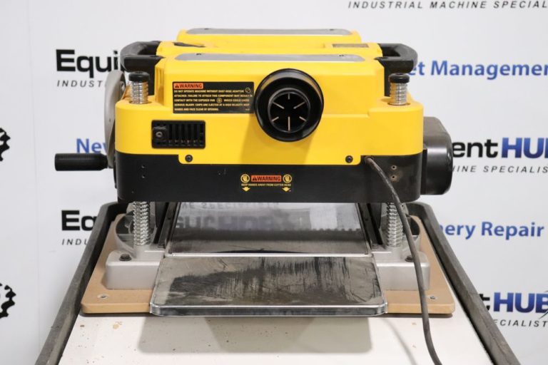 Dewalt DW735 Portable 13" Planer with Feed Tables, Cart The Equipment Hub