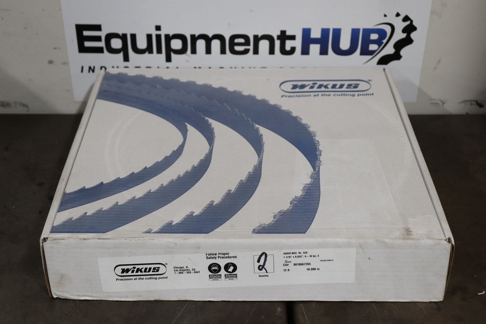 154″ (12'-10″) X 1/2″ X .035″ X 6/10N M42 Bi-metal Band Saw Blade – 1 Piece