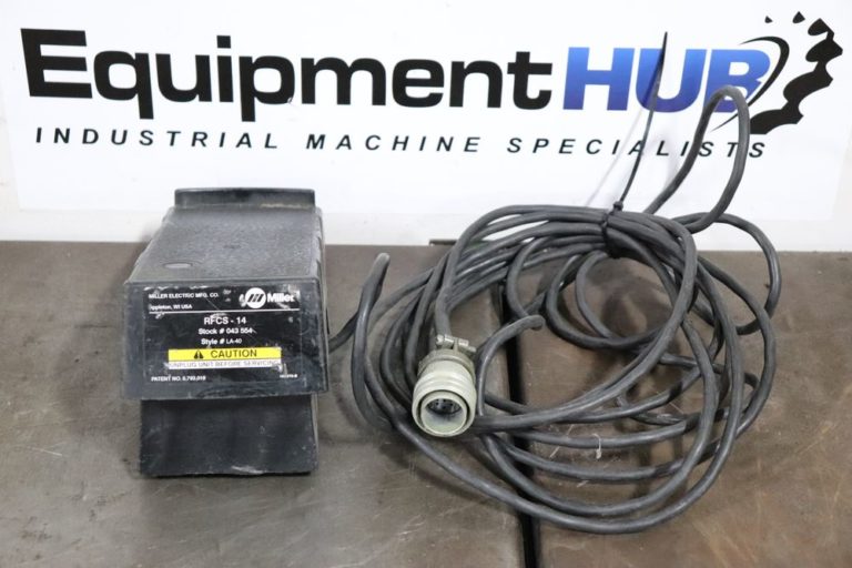 Miller RFCS-14 Tig Welder Welding Foot Control Pedal 1 Year Warranty