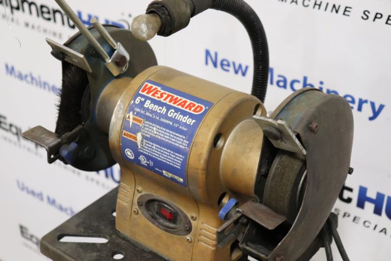Westward 6" Bench Grinder with Stand The Equipment Hub