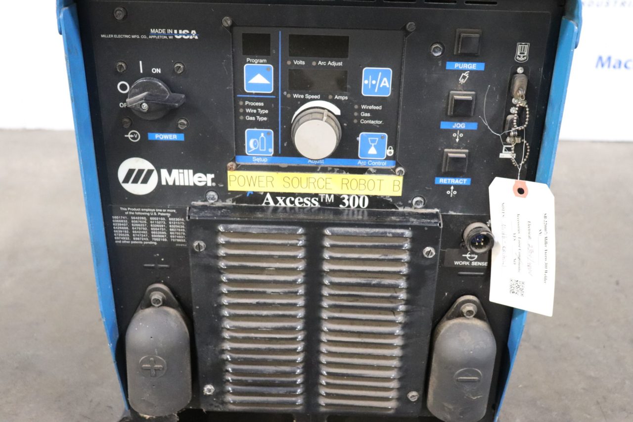 Miller Auto Axcess 300 Robotic Multi-Mig Welder Power Source - The ...